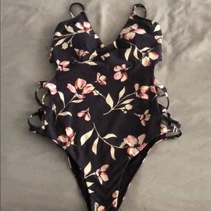 Floral One Piece Swimsuit